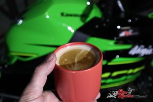 If you're feeling a bit tired or impatient before putting the fairings back on have a break, having a coffee or beer in the shed is a great way to relax. Rushing things normally just ends up with them damaged.