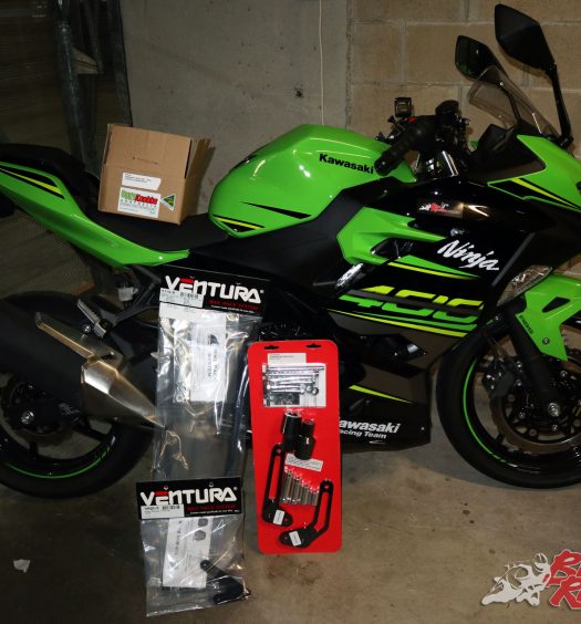 We've had a bunch of accessories arrive from Kenma Australia for our Long Term Ninja 400!