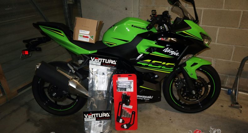 We've had a bunch of accessories arrive from Kenma Australia for our Long Term Ninja 400!