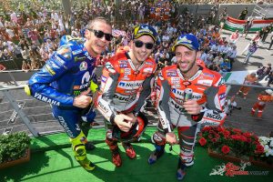 MotoGP Mugello Podium