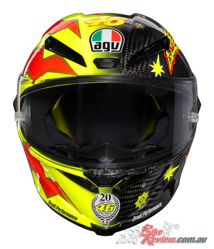 AGV Pista GP R 'Rossi 20 Years' helmet