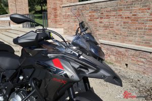 2018 Benelli TRK 502X - The bike really looks the business with a sporty front end and great overall styling.