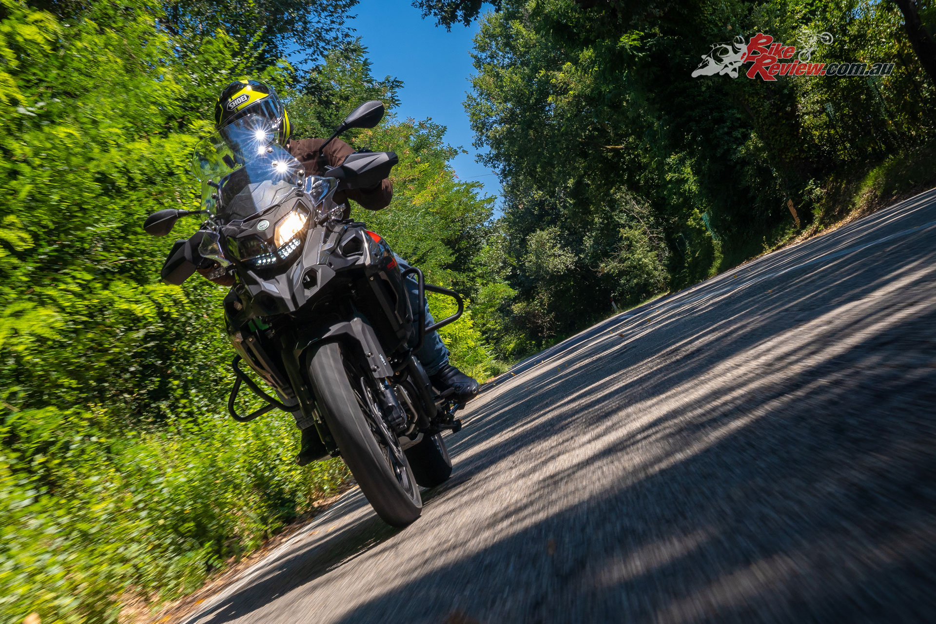 The TRK 502X's powerplant is a familiar performer after riding the Leoncino.