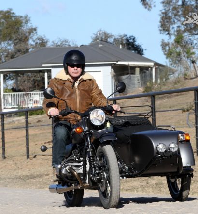 Paul Bailey tests the 2018 Rural Ranger Sidecar