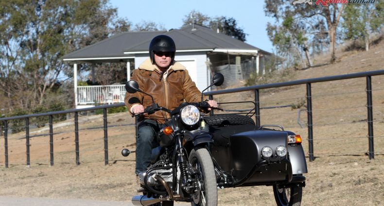 Paul Bailey tests the 2018 Rural Ranger Sidecar
