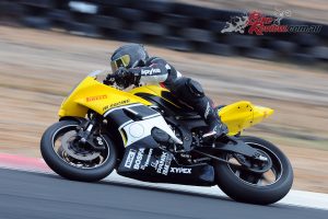 Leigh Boujos (JB Racing Yamaha R6) proved unbeatable in Supersport
