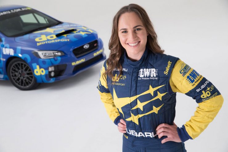 Molly Taylor - Rally Driver for Subaru do Motorsport in the Australian Rally Championship