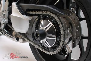Axle Oggys and Oggy Knobbs are now available for Honda's CB1000R