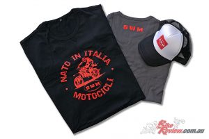 SWM Motorcycles: Retro Trucker Cap & ‘Born in Italy’ Retro T-Shirt