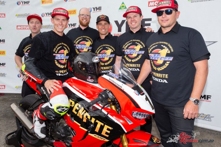 Troy Herfoss claims the 2018 ASBK Superbike title