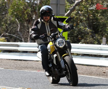 Having the modular helmet gives the best of both positives from and open face and full face lid.