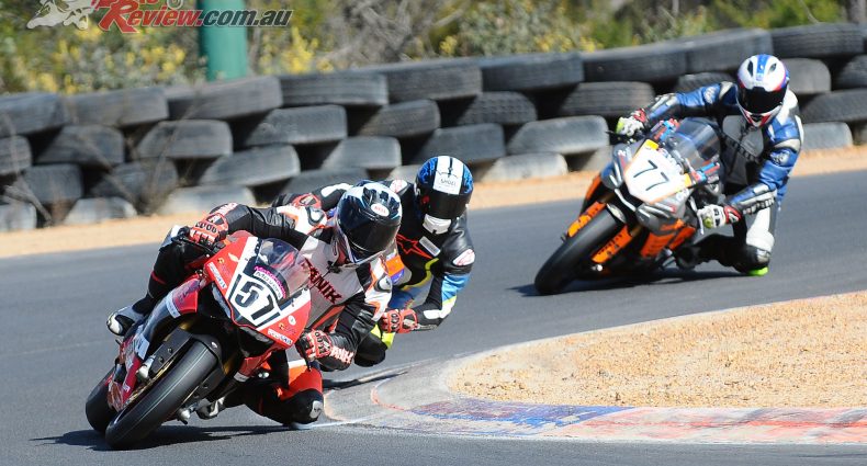 Cameron Stronach leads Ben Stronach and Adam Senior - 2018 WA State Titles Round 3