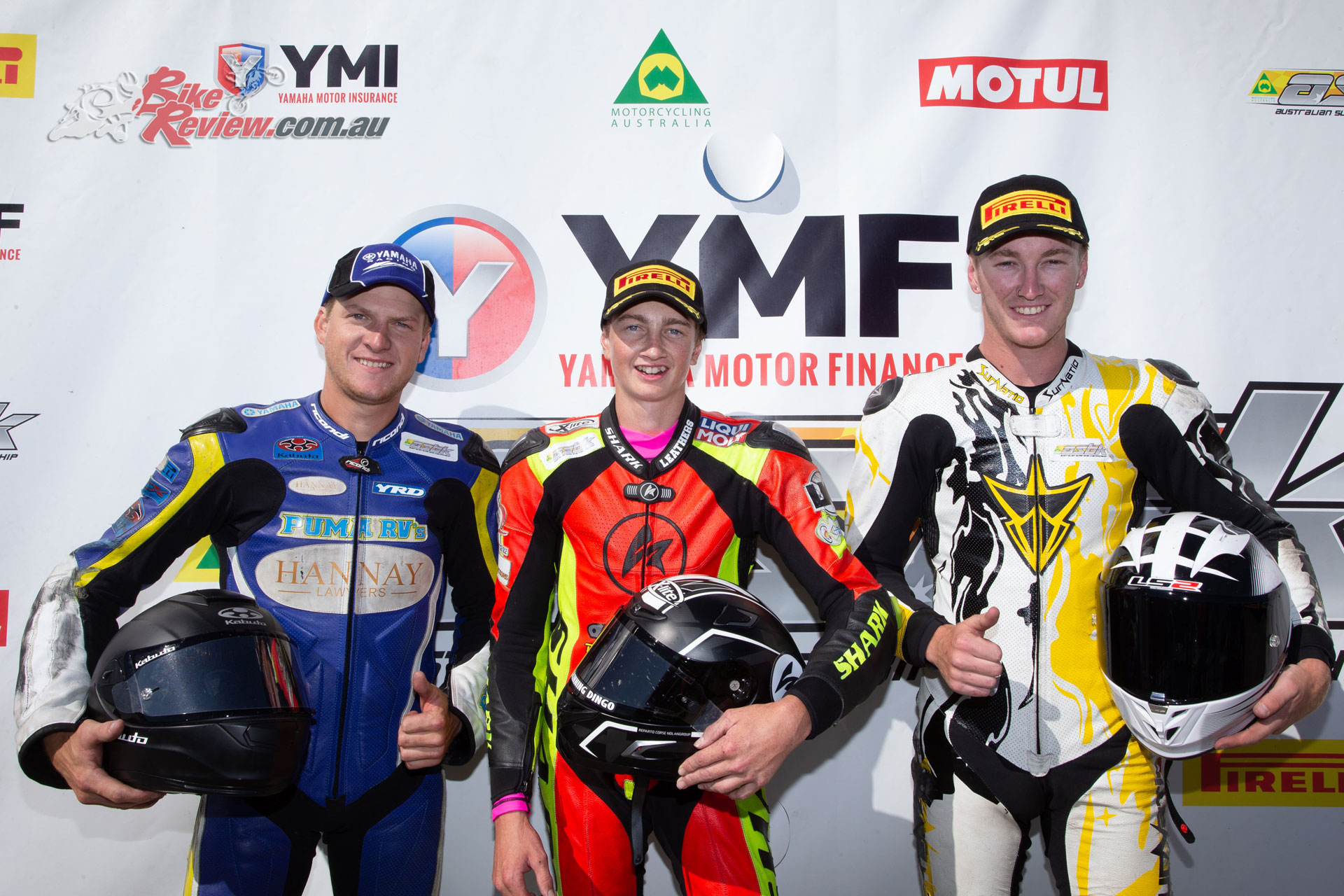YMF R3 Cup Race 1 Podium