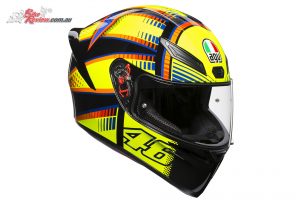 AGV K-1 Helmets will also be provided, also with an option to upgrade