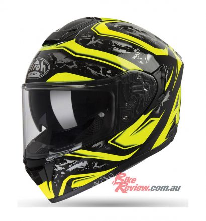 Airoh ST501 Helmet - Dude Yellow Gloss from $499.95 RRP