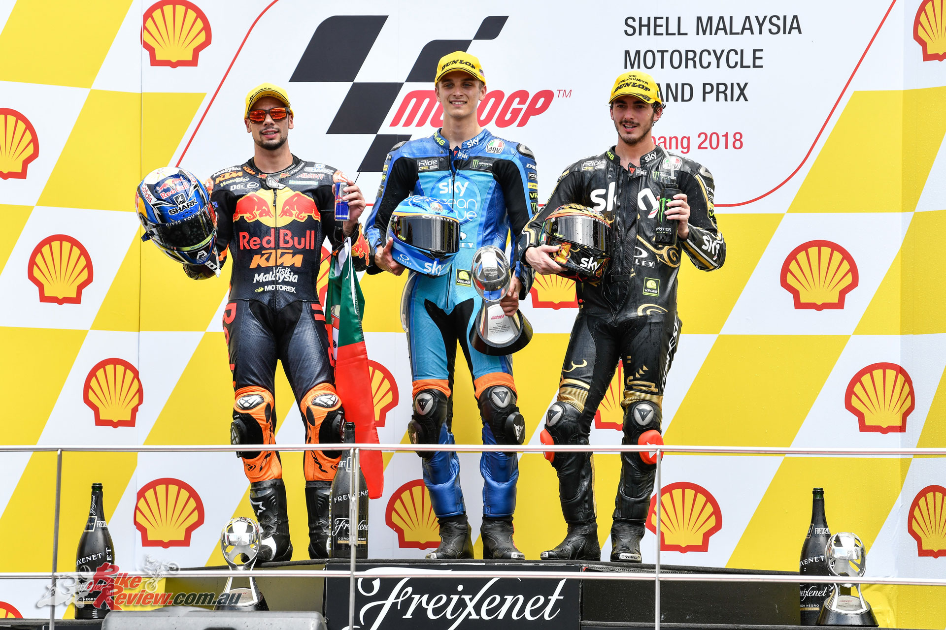 Moto2 Podium - Malaysia 2018