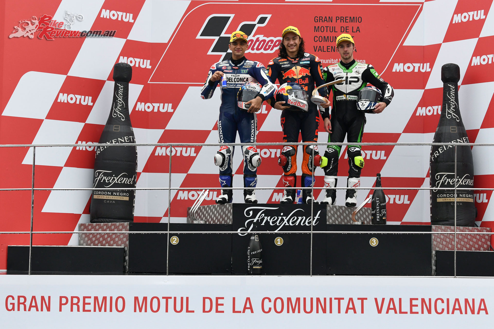 Moto3 Podium - 2018 MotoGP Valencia