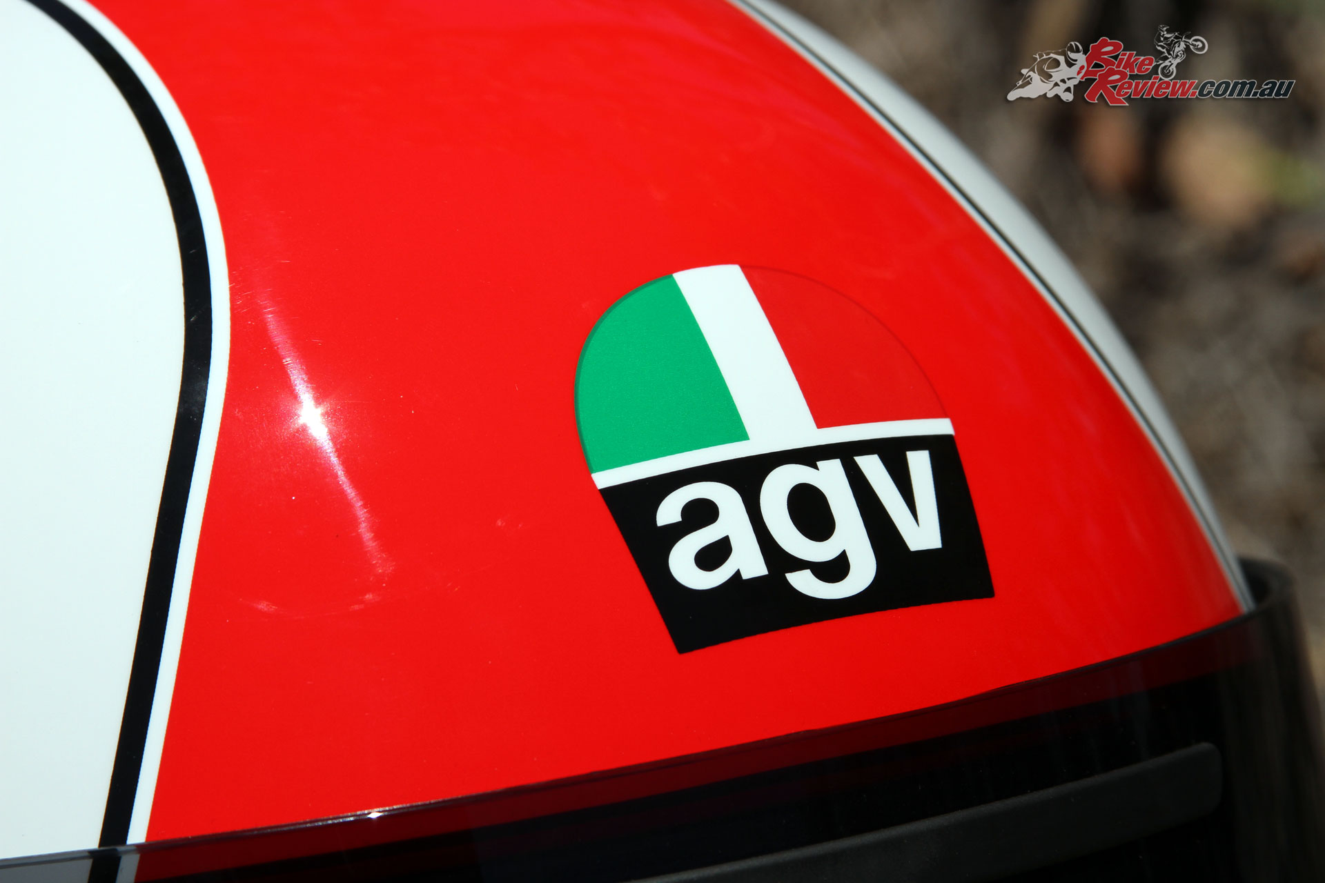 New Gear: AGV X3000 Red/White Retro Helmet - Bike Review