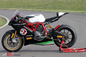 Simon Galloway has had a very successful time racing the X60R, winning an FX Pro Twins F3 title and many races.