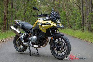 The adventure-touring segment is proving very strong, as demonstrated by the F 750 GS, offering great road performance with formidable off-road ability thrown in to varying extents