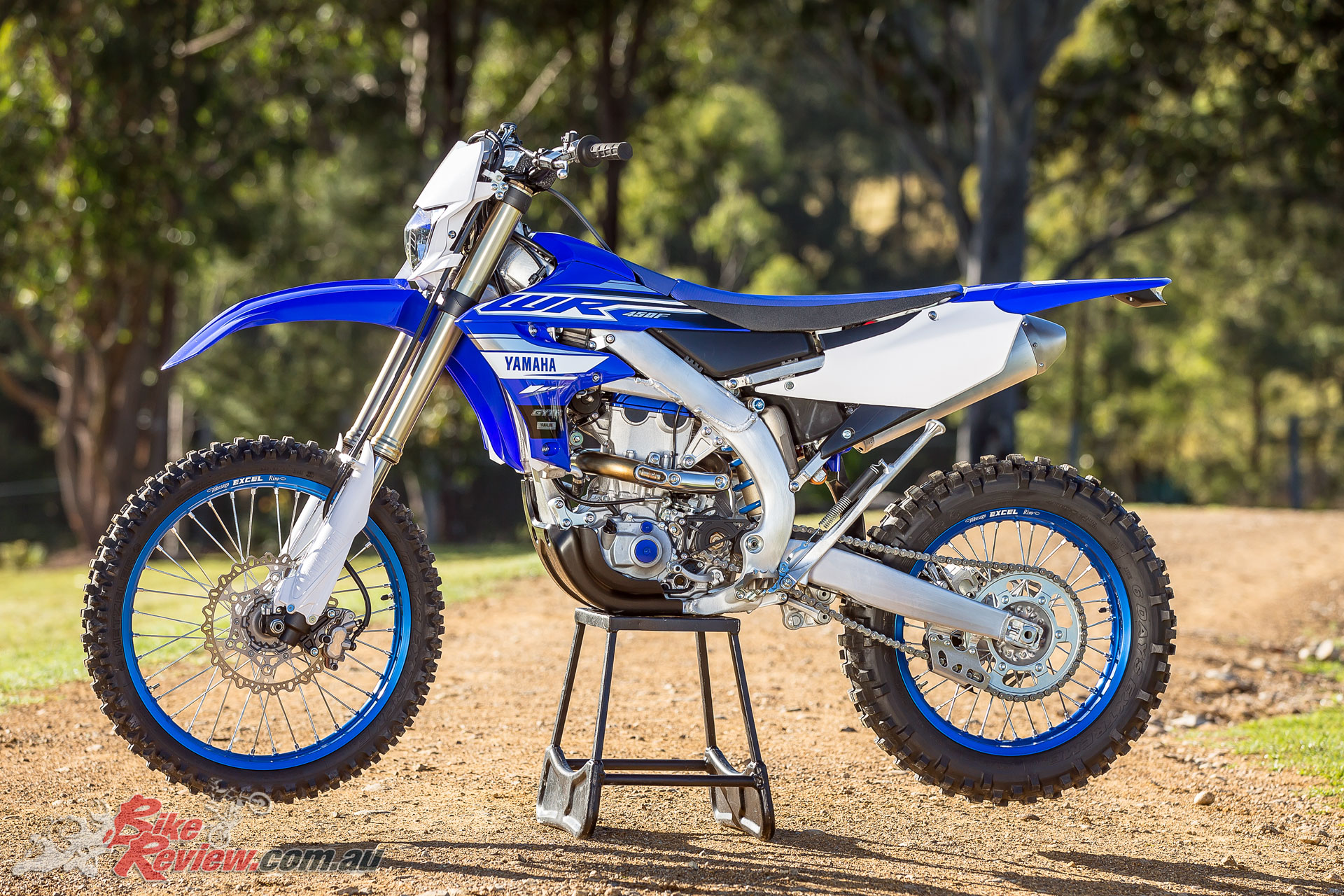 2019 Yamaha WR450F, an all-new ground up redesign based on the YZ450F