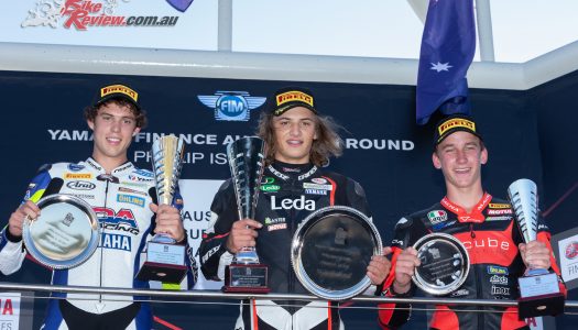Toparis clean sweeps Australian Supersport at The Island