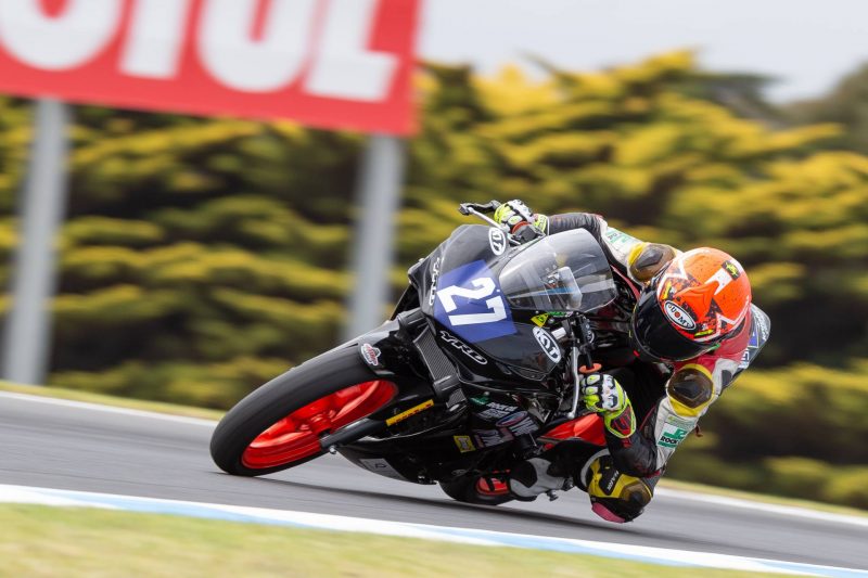 YMI Supersport 300 at Thursday ASBK Practice - Image by TBG Sport