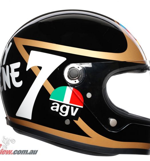 AGV X3000 Helmet - Barry Sheene Limited Edition