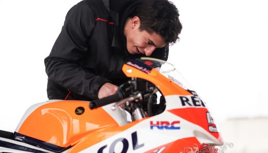 Marc Marquez returns to the track following surgery