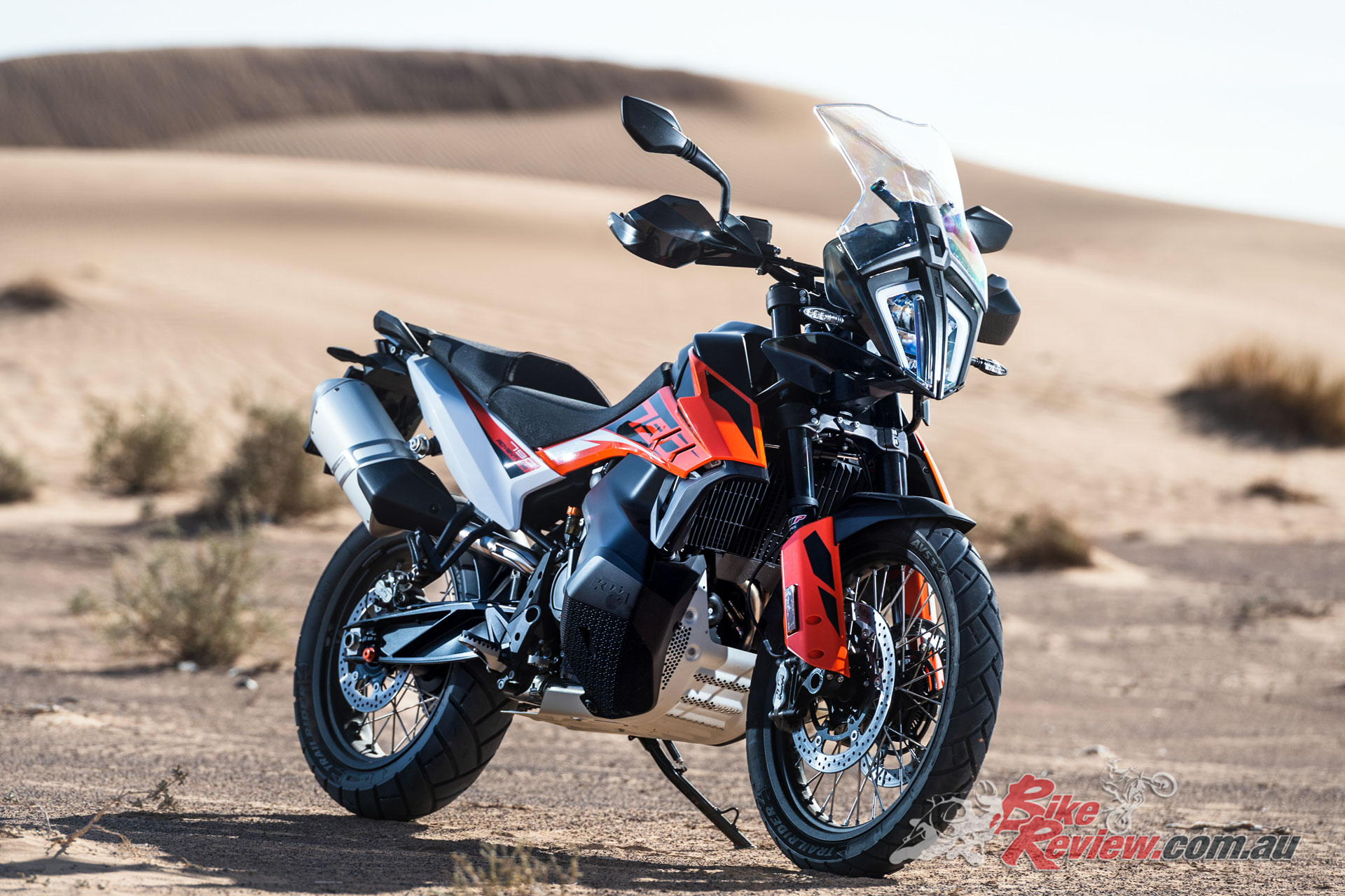 The KTM 790 Adventure offers a breath of fresh air in the adventure category