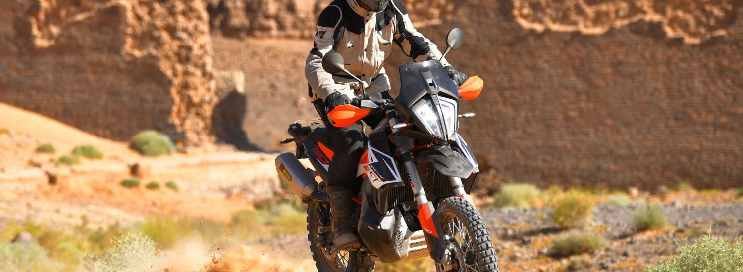 2019 KTM 790 Adventure R World Launch with Roland Brown