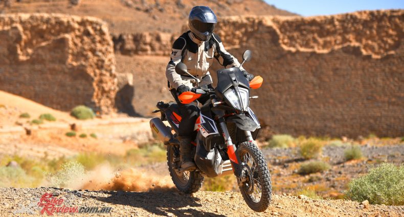 2019 KTM 790 Adventure R World Launch with Roland Brown