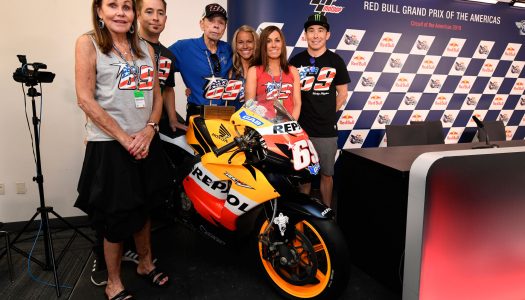 Number 69 retired at Austin MotoGP 2019