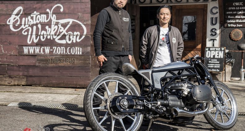 Custom Works Zon with 'Departed' featuring the BMW Big Boxer