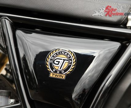 2019 Royal Enfield Continental GT 650 badging