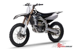 The 2020 Yamaha YZ450F also features updated brakes