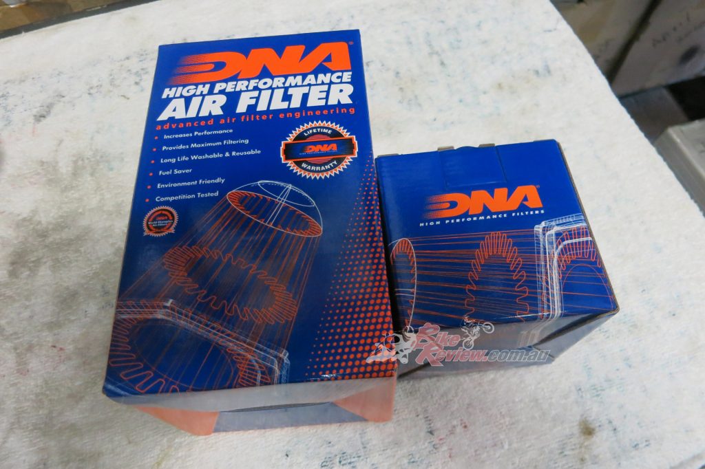 The DNA filter and airbox cover kit - Product Code: R-RE65N18-01