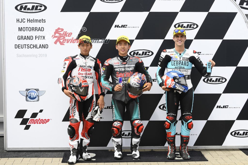 First Japanese 1 - 2 on the grid for 18-years.