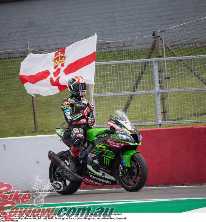 Chasing down Bautista and heading home to rule the roost, Jonathan Rea (Kawasaki Racing Team WorldSBK) will be keen to continue his success at Donington Park.