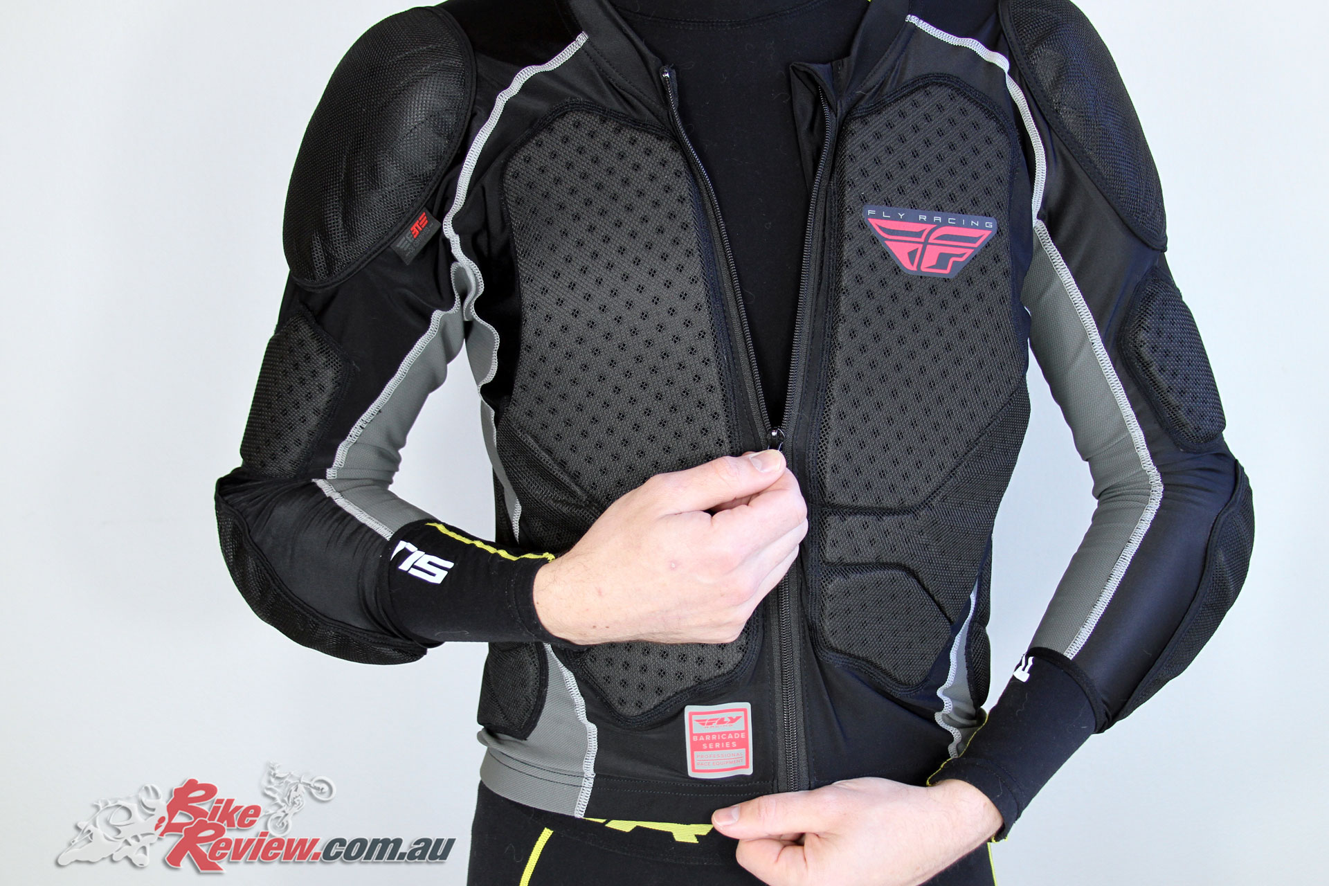 Details about   FLY RACING BARRICADE ZIP VEST SM/MD 360-9705 