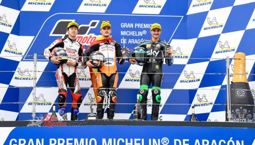 Aron Canet takes Moto3 Victory in Aragon by four seconds