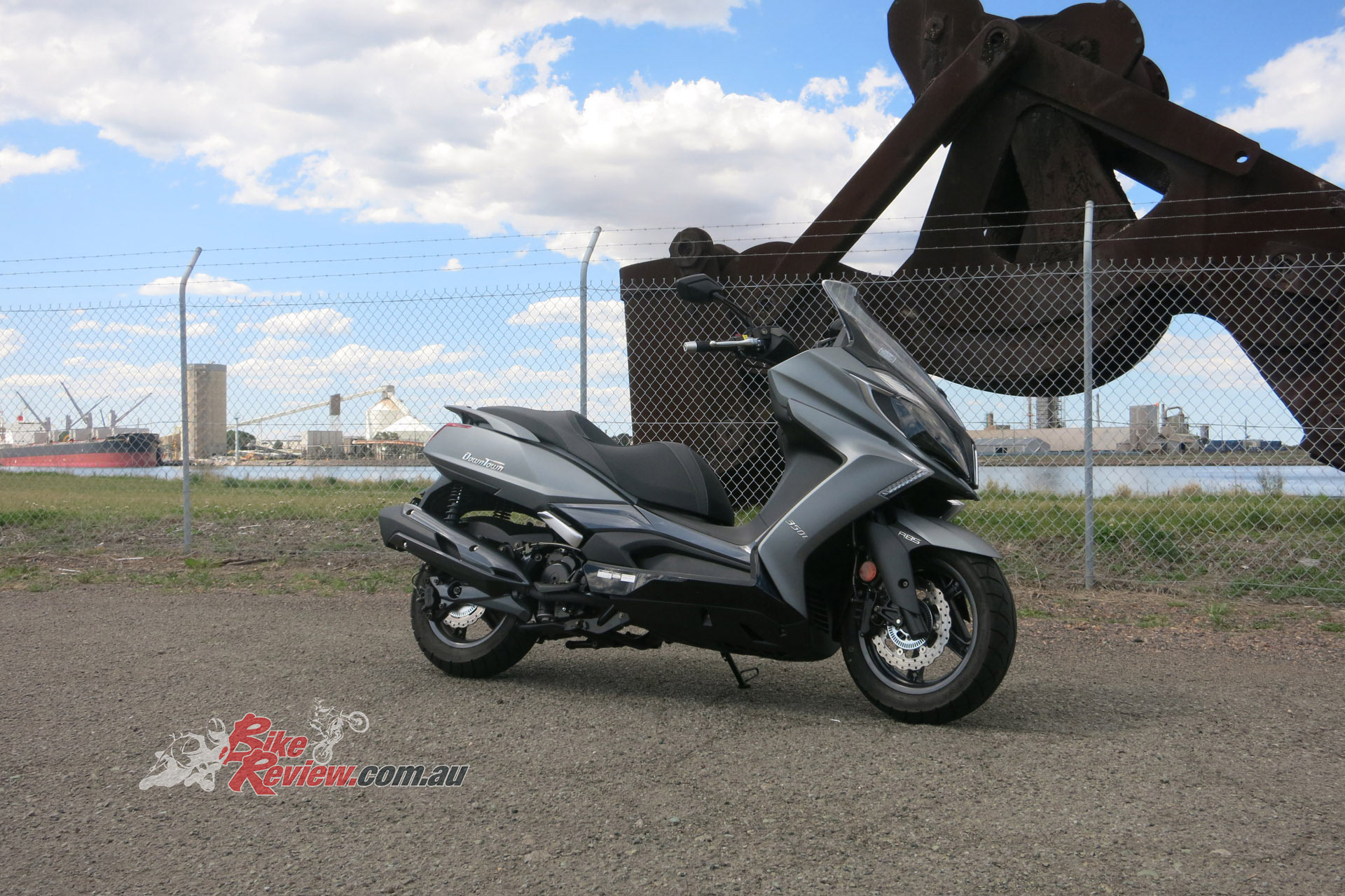 2PCS DOWNTOWN KYMCO DOWNTOWN 350i SIDE DECALS 