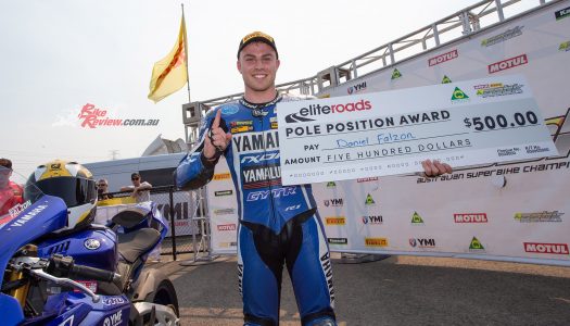 Falzon takes first pole in two years for today’s ASBK finale