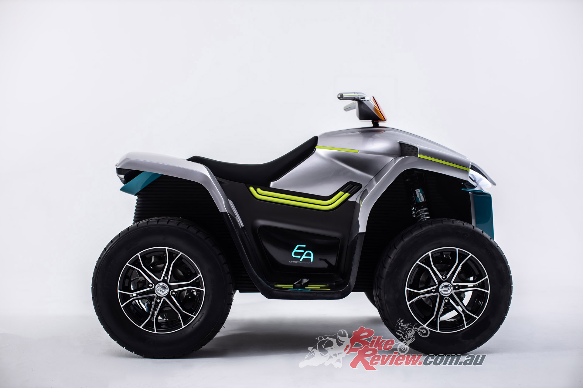 All Electric ATV concept from CFMoto called Evolution A - Bike Review