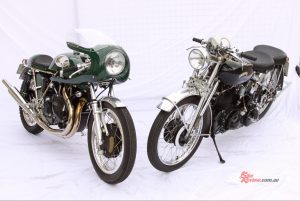 The Egli Vincent is powered by a modified Black Shadow engine. We will feature the Black Shadow next.