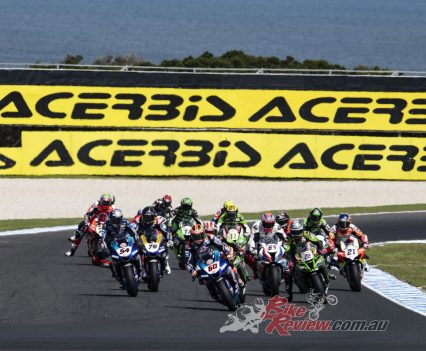 Victoria’s thrilling 4.445 km Phillip Island Circuit, considered by many in the paddock as their favourite track in the world, has for 14 years launched the world’s leading production bike championship.
