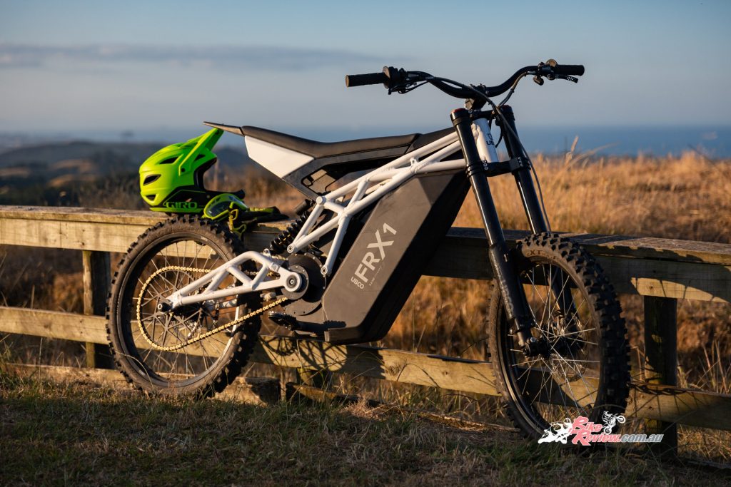 The FRX1 is built for off-road riding, whether you’re shredding the trail, or working hard on a hill country farm.