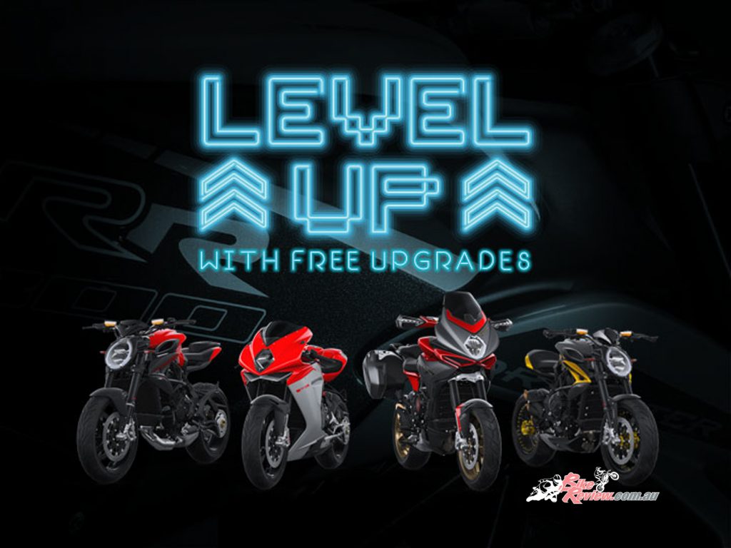 Upgrade to the ‘Next Level’ for free with MV Agusta!