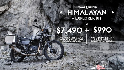 Himalayan plus Explorer kit available for $8,480 R/A