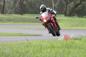 Nick did around 2000km on the roads before heading for some track testing, where he found the BT-016s to be predictable and great handling.